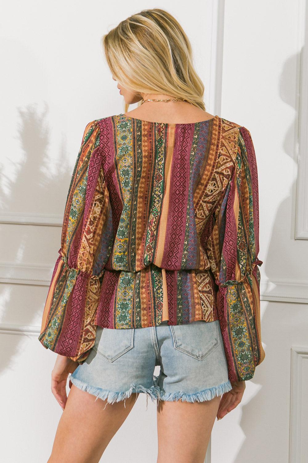 Thrilled for This Woven Top from KADOU Boutique