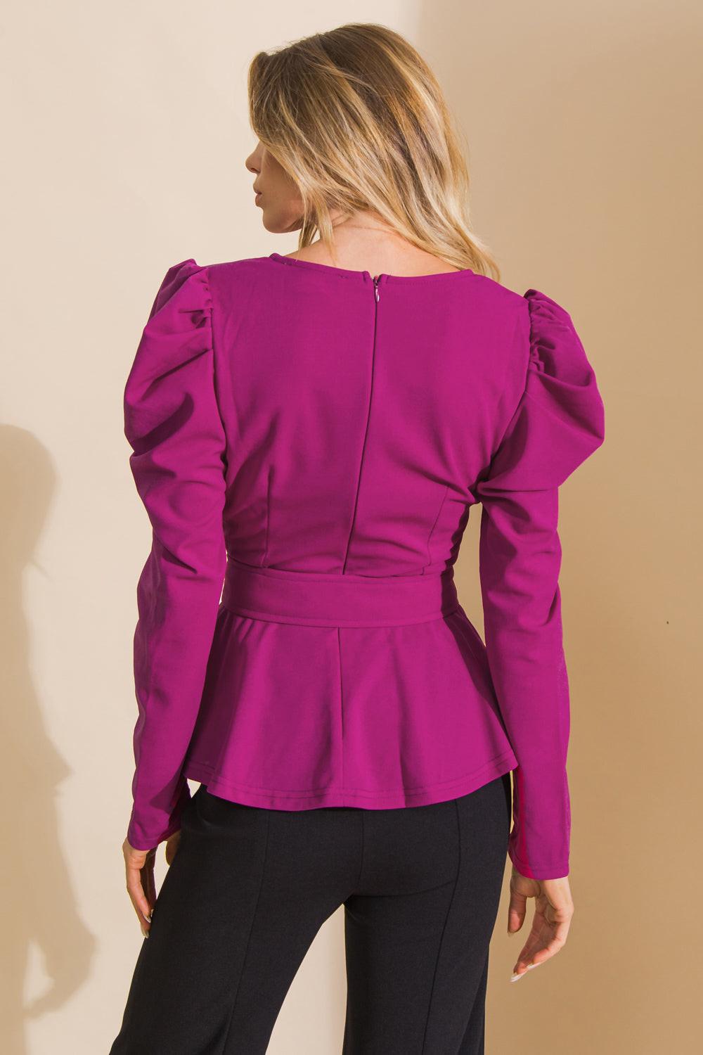 Stay with Me Woven Top from KADOU Boutique