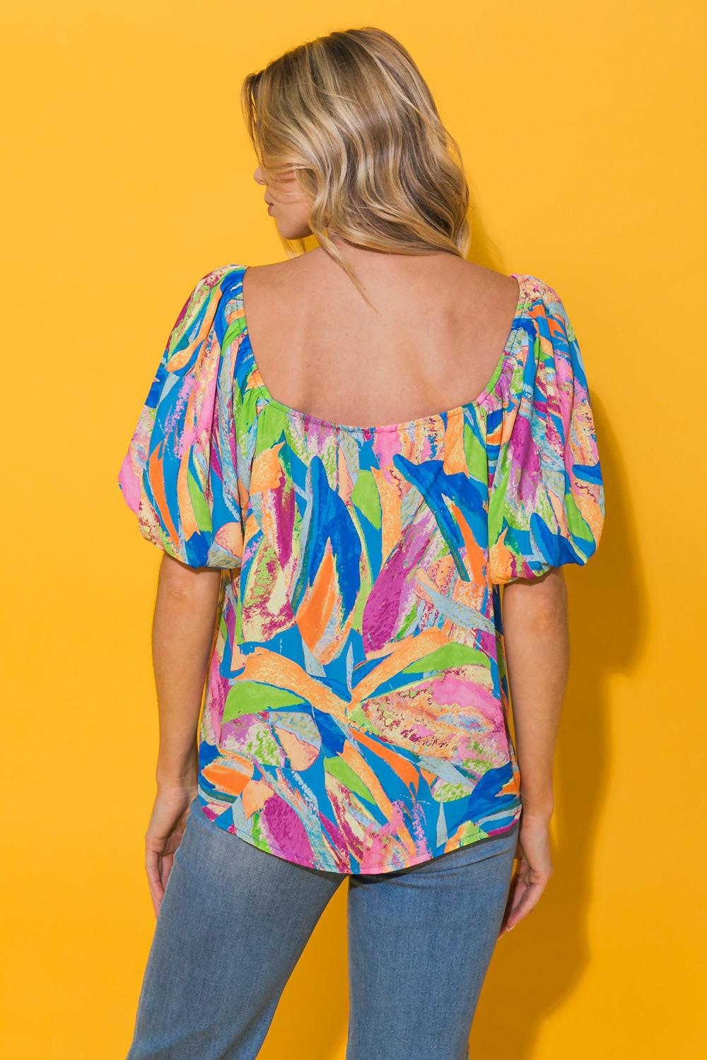 Honestly Breathtaking Woven Top from KADOU Boutique