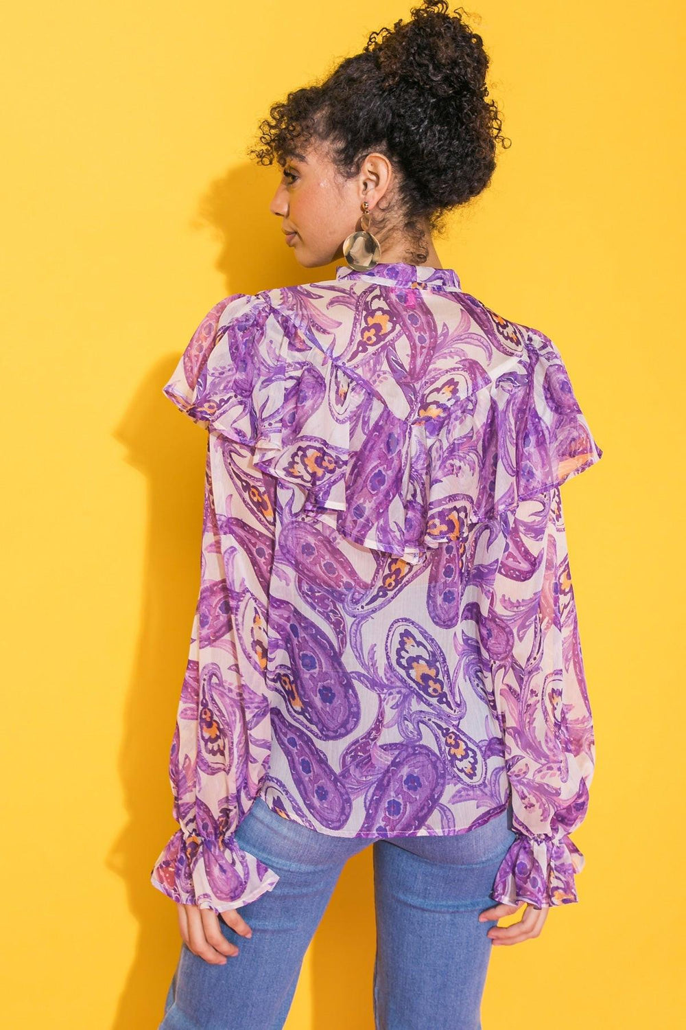 Sweetest Hello Woven Top from KADOU Boutique