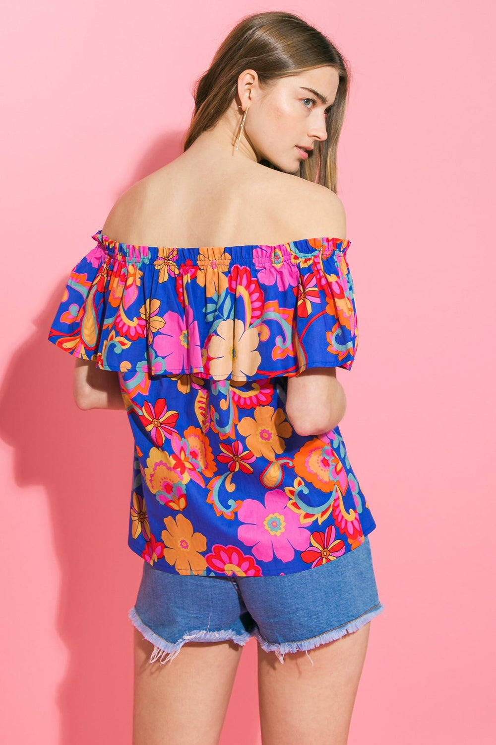 Believe in Destiny Poplin Top from KADOU Boutique