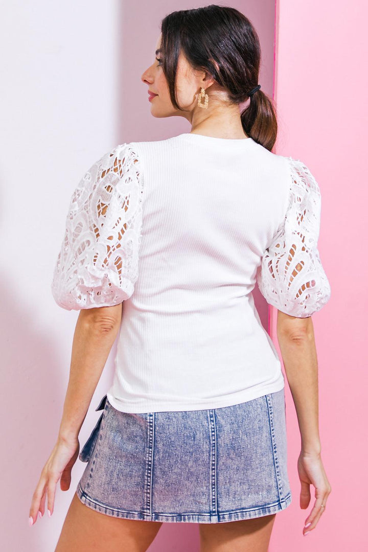 Getting Into the Groove Knit Top from KADOU Boutique