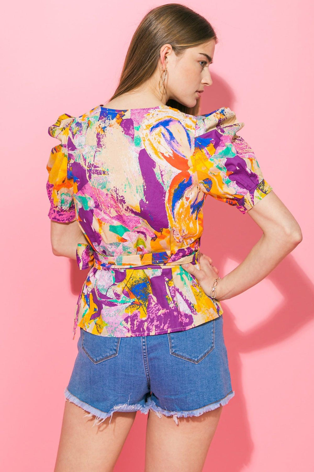 Nothing to Lose Poplin Top from KADOU Boutique