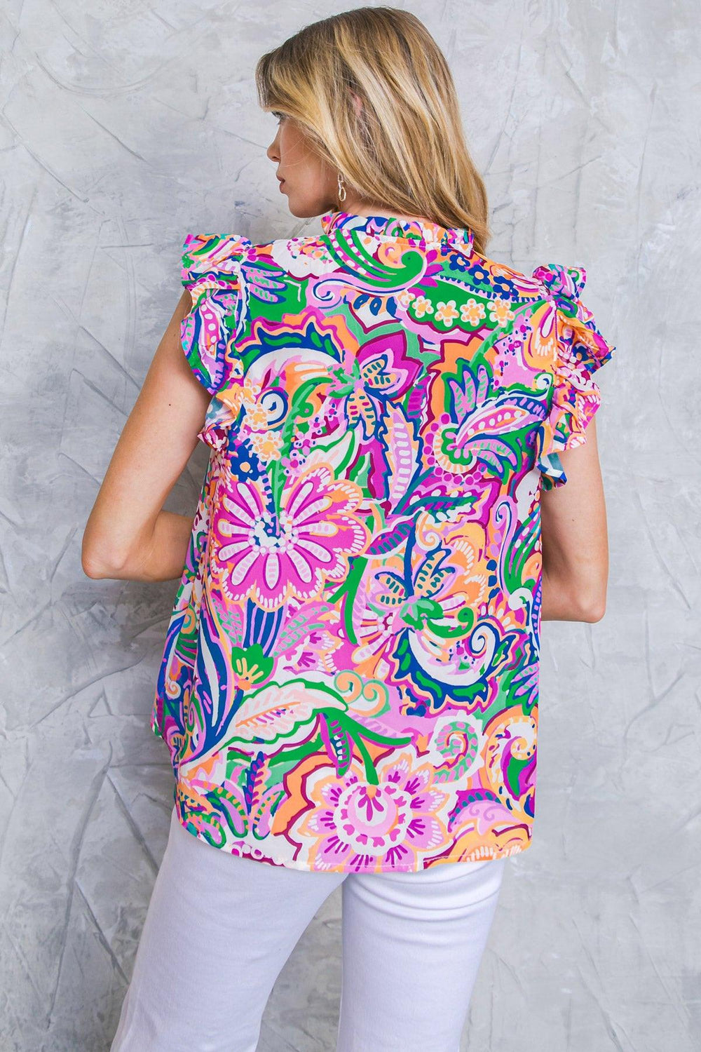 Daytime Dreams Woven Top from KADOU Boutique