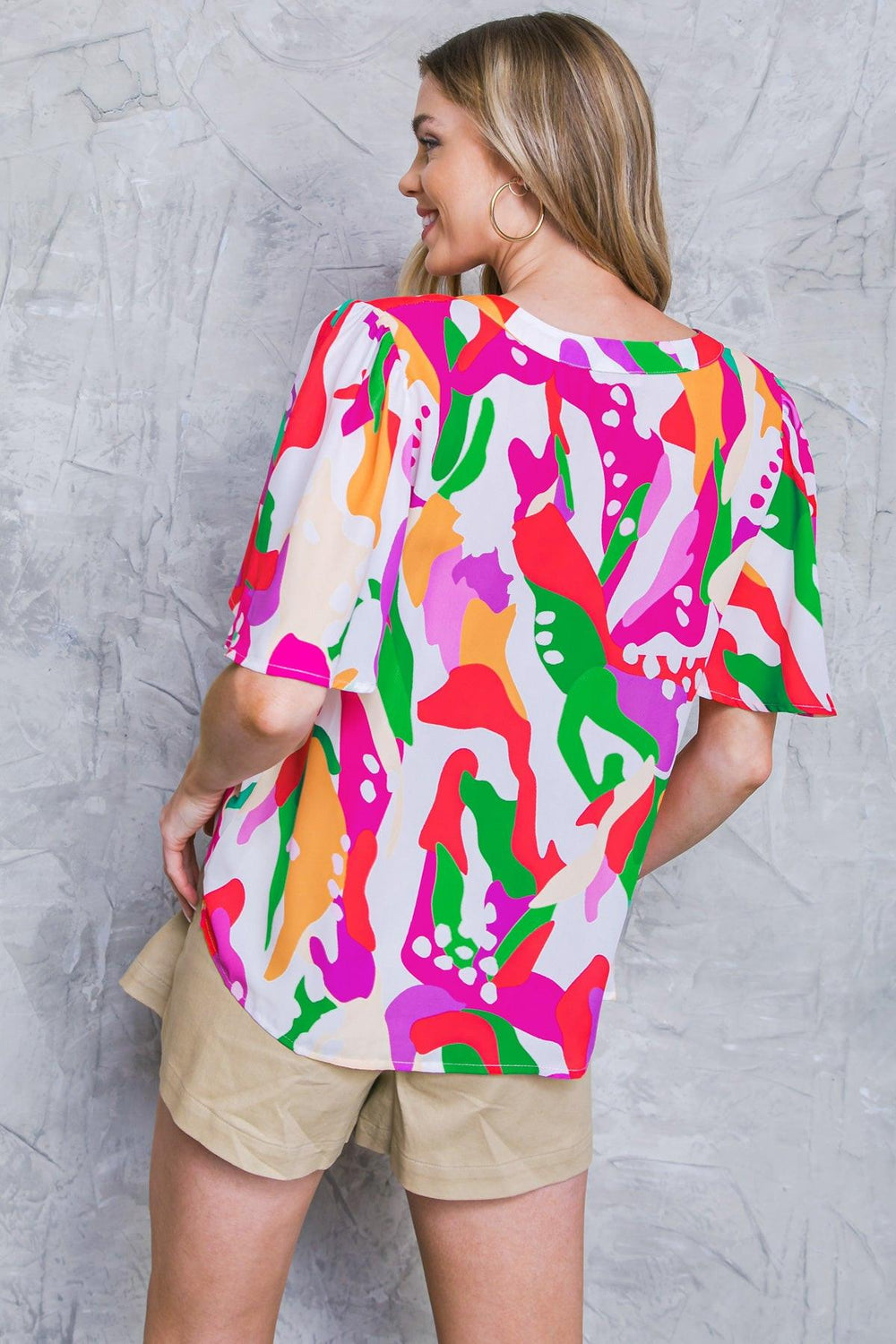 Stylish Summer Woven Top from KADOU Boutique