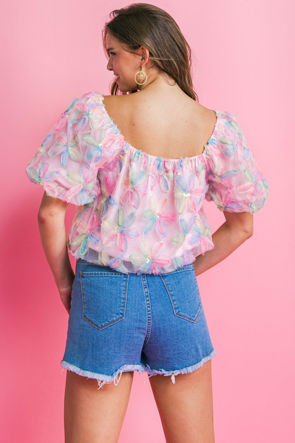 Lifetime of Love Woven Top from KADOU Boutique