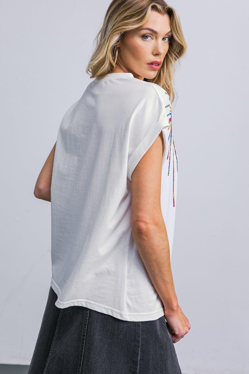 Talk About Beauty Knit Top from KADOU Boutique