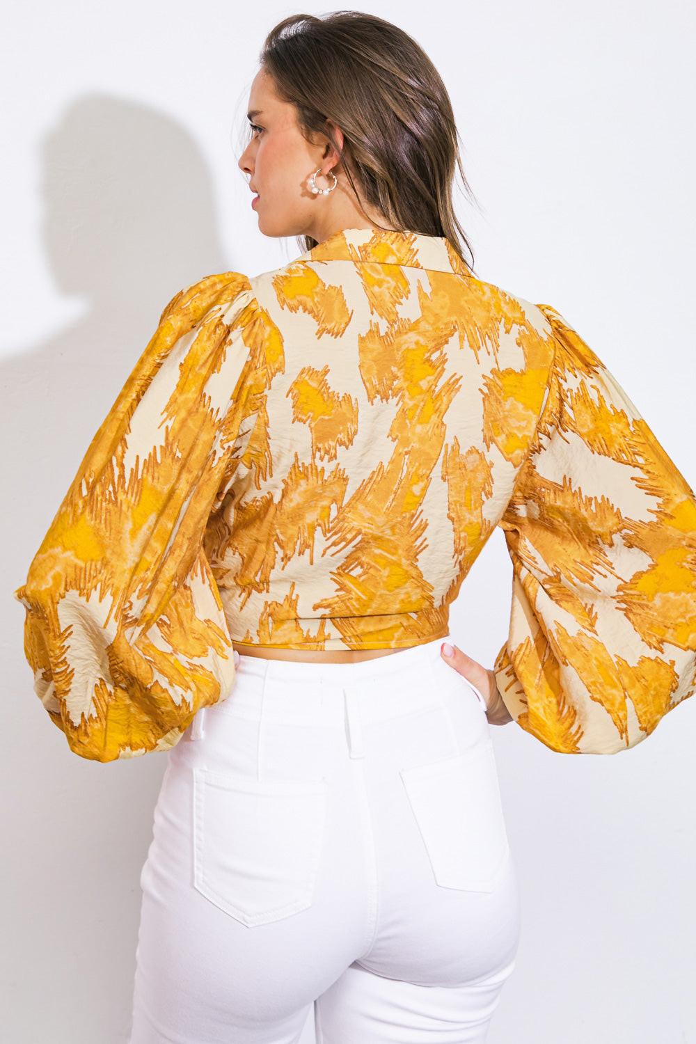 Too Sweet for You Woven Top from KADOU Boutique