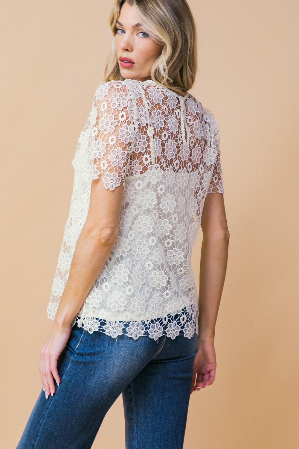 Melt My Heart Lace Top from KADOU Boutique