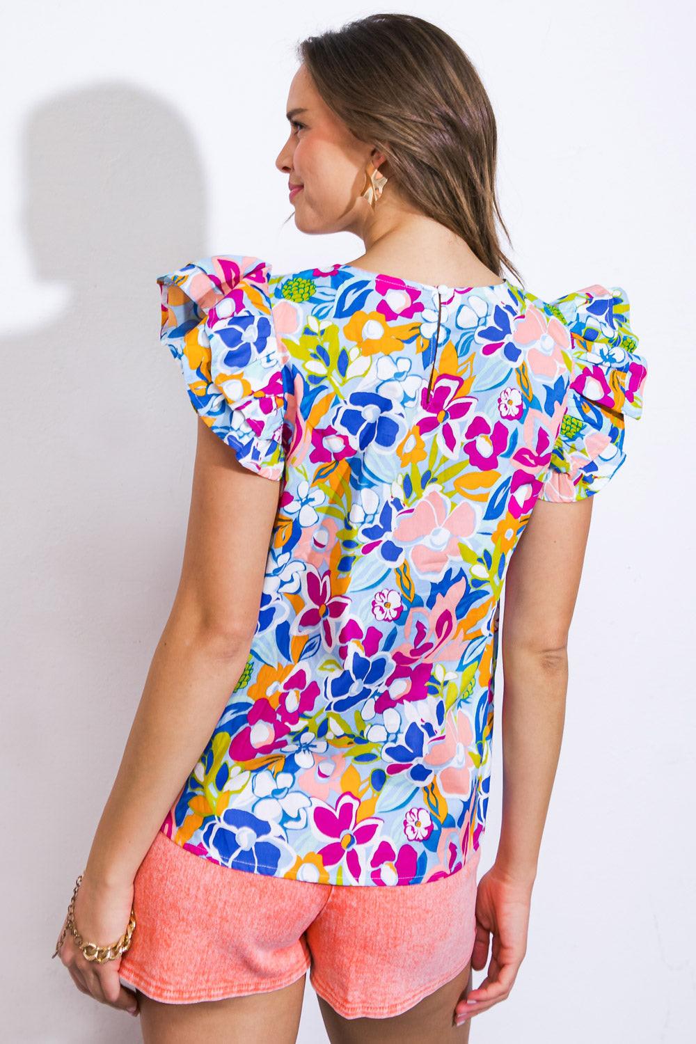 Waiting for Sunshine Woven Top from KADOU Boutique