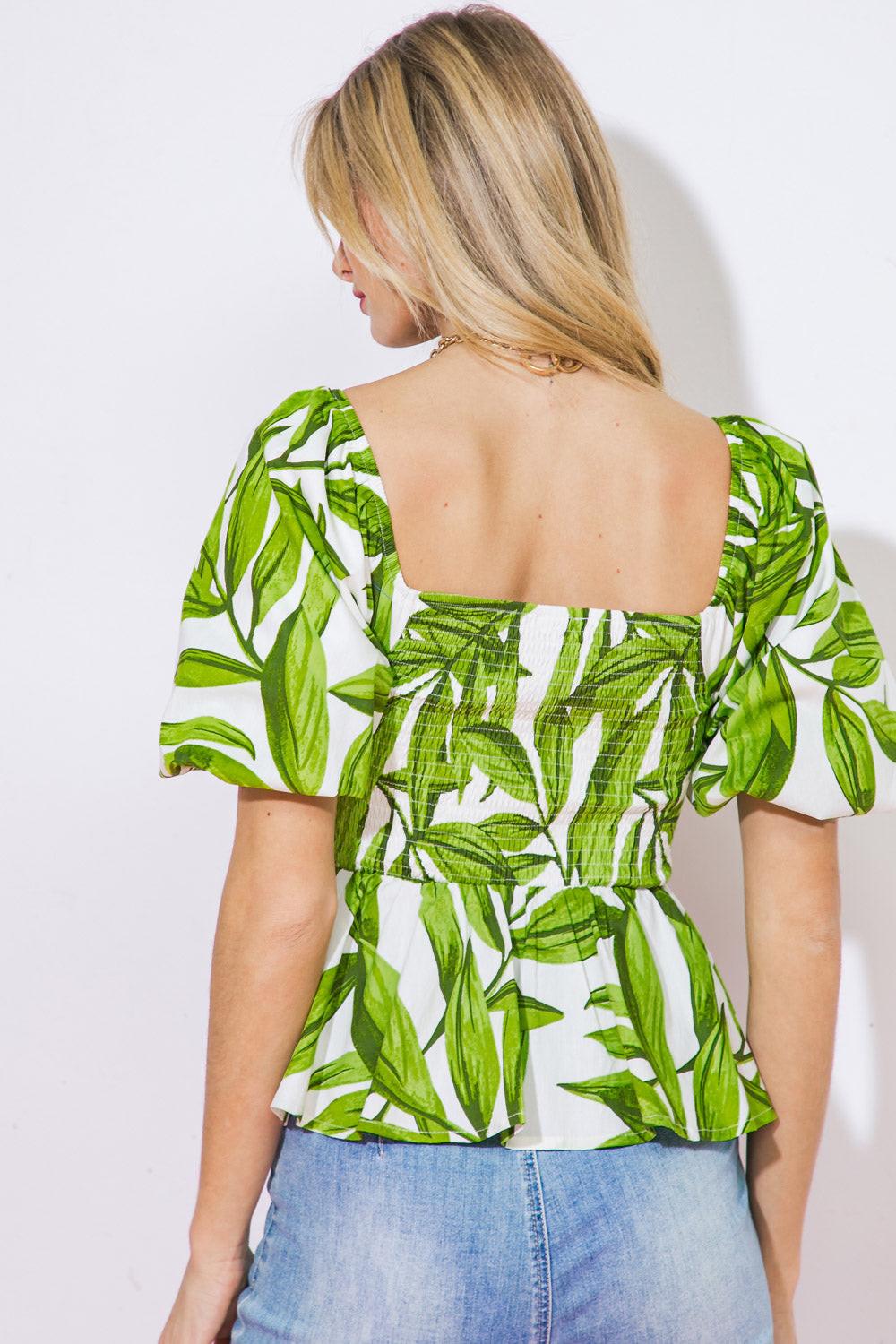 The Best Part Woven Top from KADOU Boutique