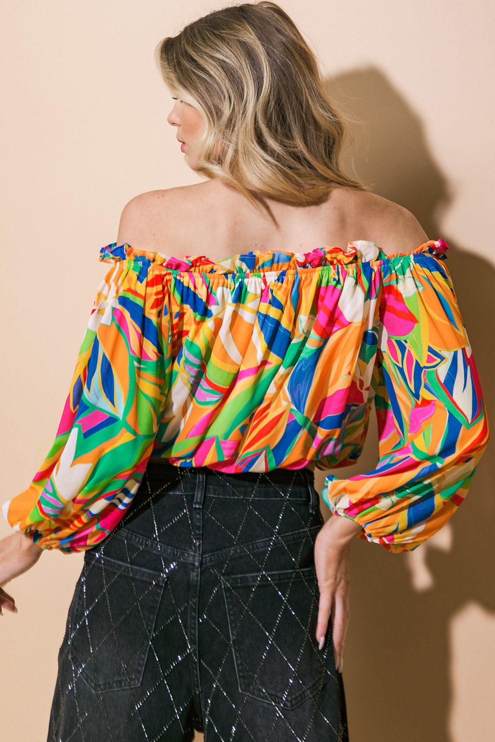 Entertain Me Woven Top from KADOU Boutique