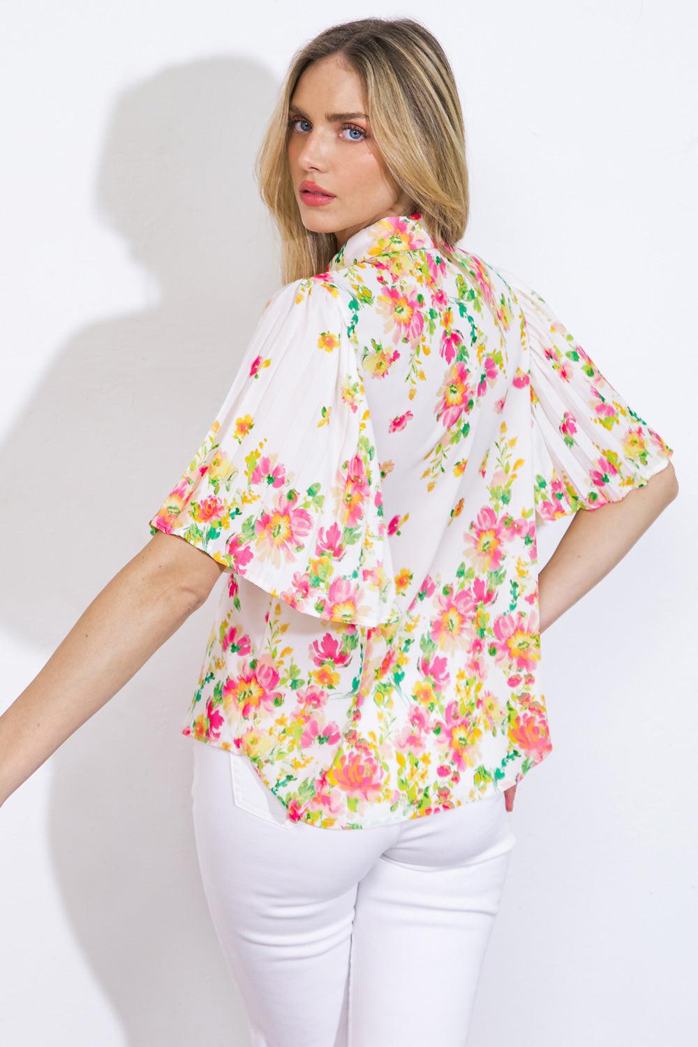 Don't Overthink It Woven Top from KADOU Boutique