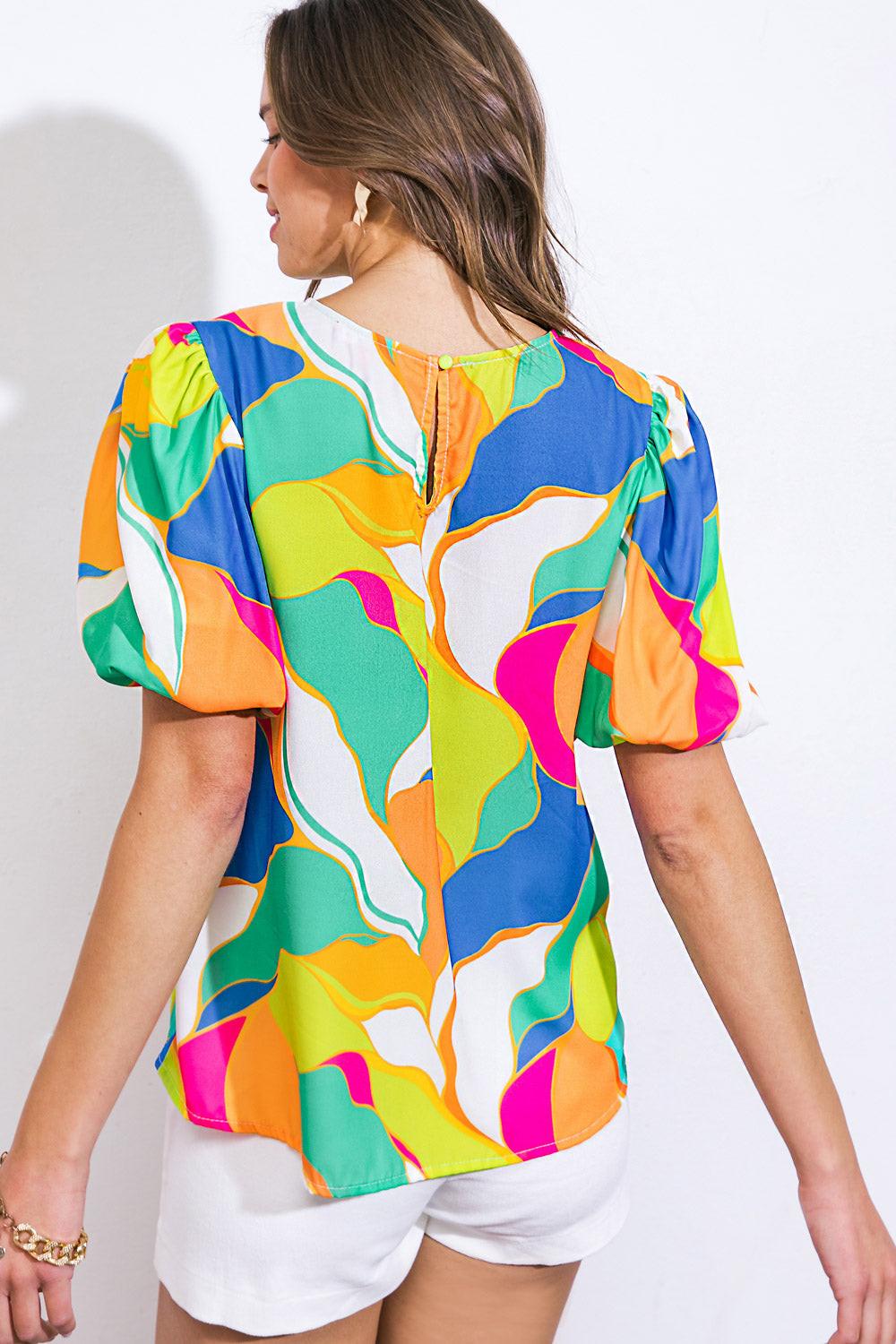 Coastal Vibes Woven Top from KADOU Boutique