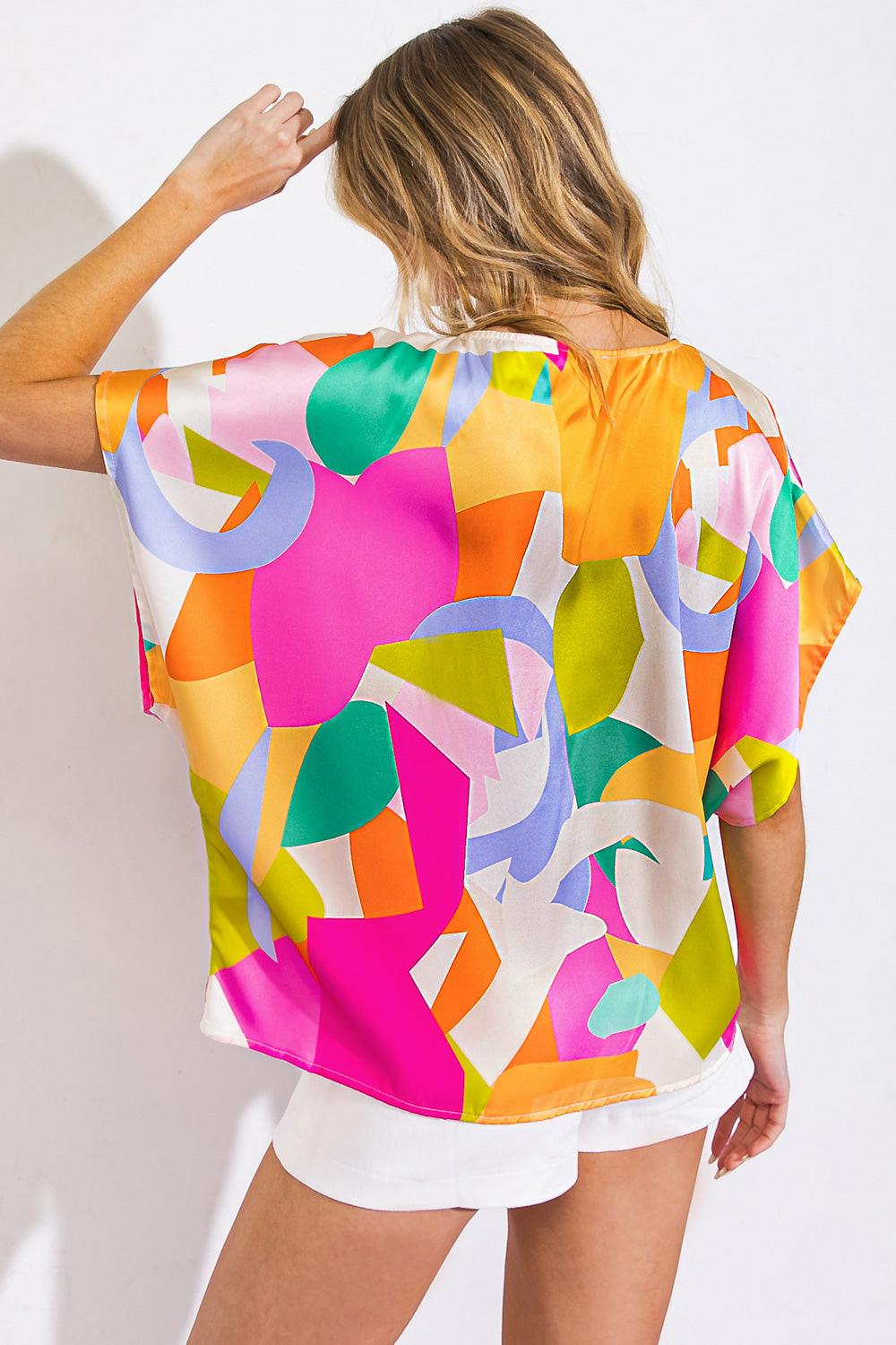 Breathe Freely Woven Top from KADOU Boutique