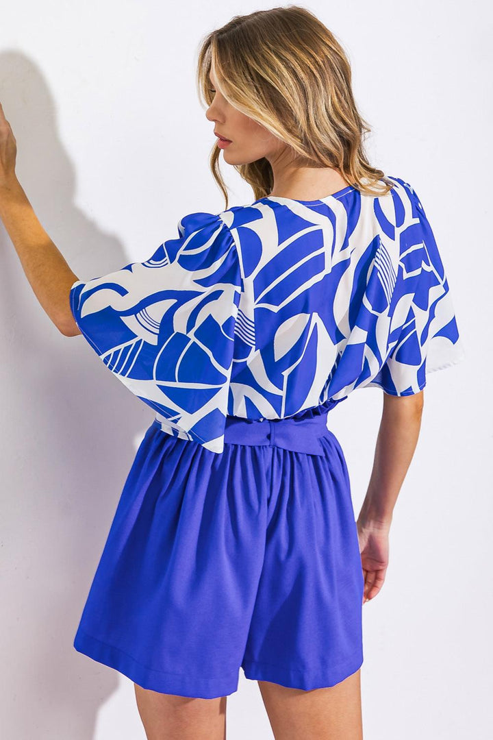 Coffee Chats Woven Top from KADOU Boutique