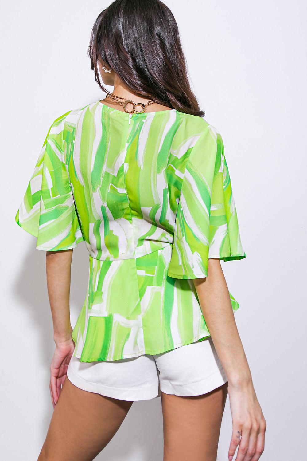 Easy to Say Woven Top from KADOU Boutique