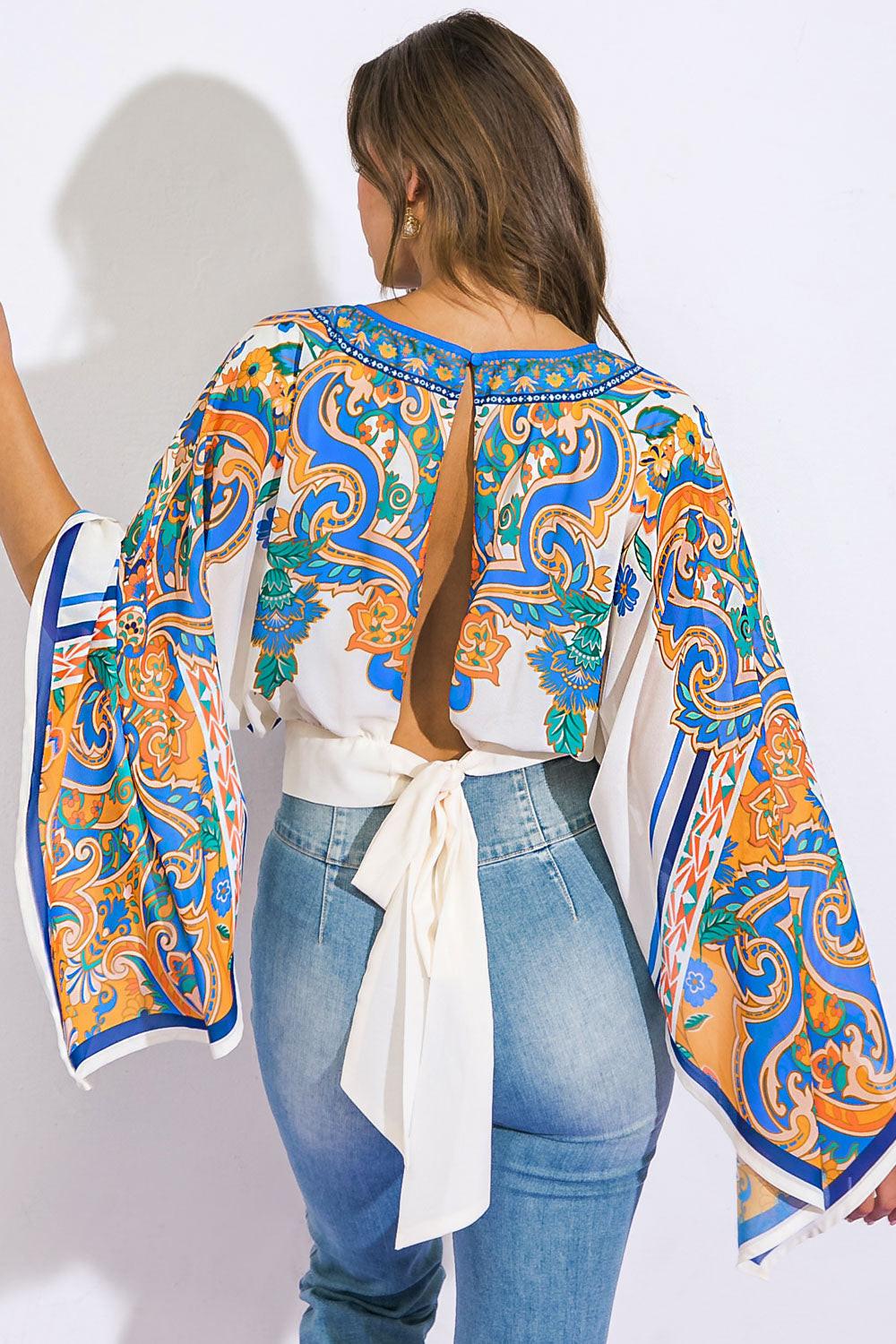 Right This Way Woven Top from KADOU Boutique