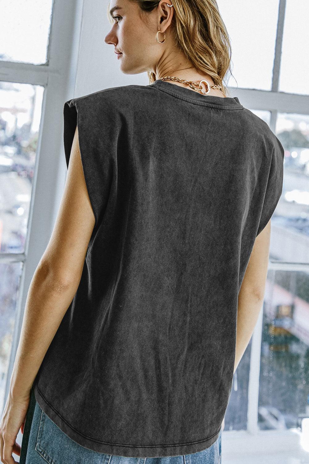 My Own Plans Washed Knit Top from KADOU Boutique
