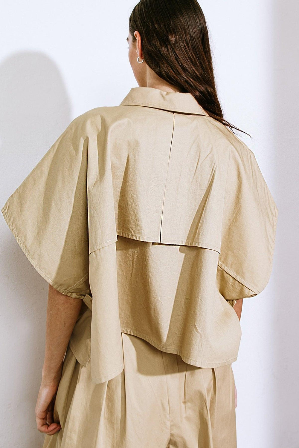 It's Perfect Timing Woven Top from KADOU Boutique