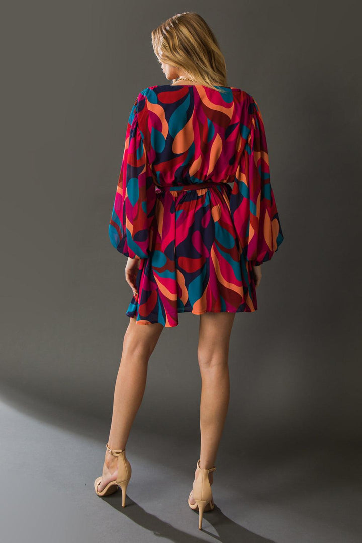 Boston Get Away Woven Mini Dress from KADOU Boutique