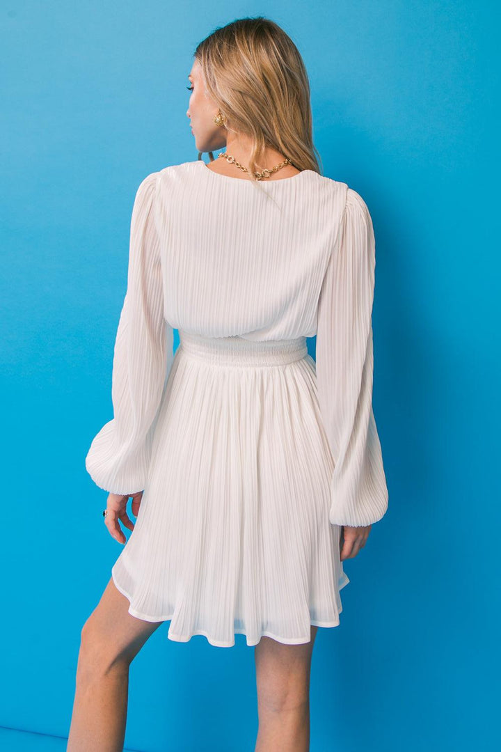 Day in the City Woven Mini Dress from KADOU Boutique