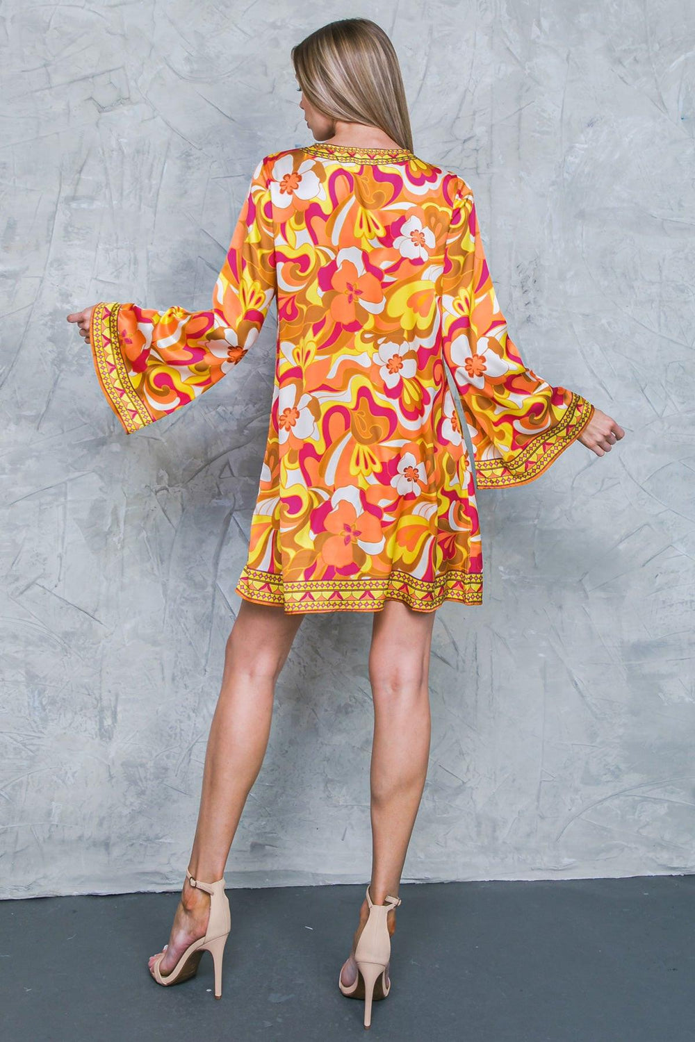 Caught Feelings Woven Mini Dress from KADOU Boutique