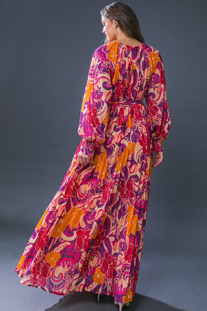 Changing Locations Woven Maxi Dress from KADOU Boutique