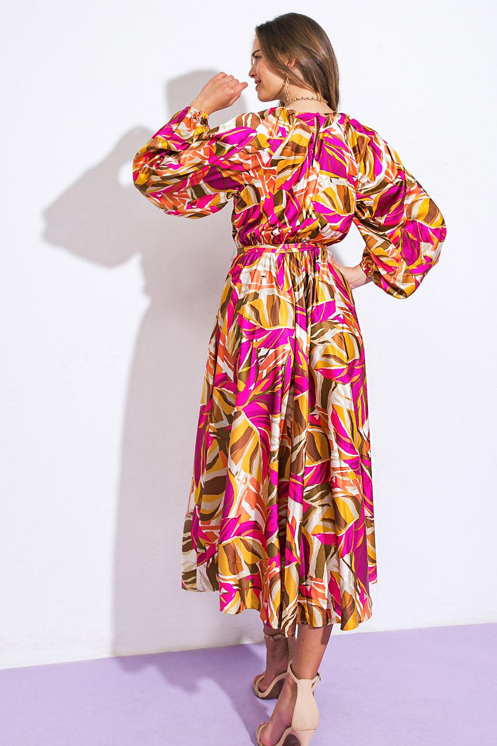 Searching for the One Woven Midi Dress from KADOU Boutique