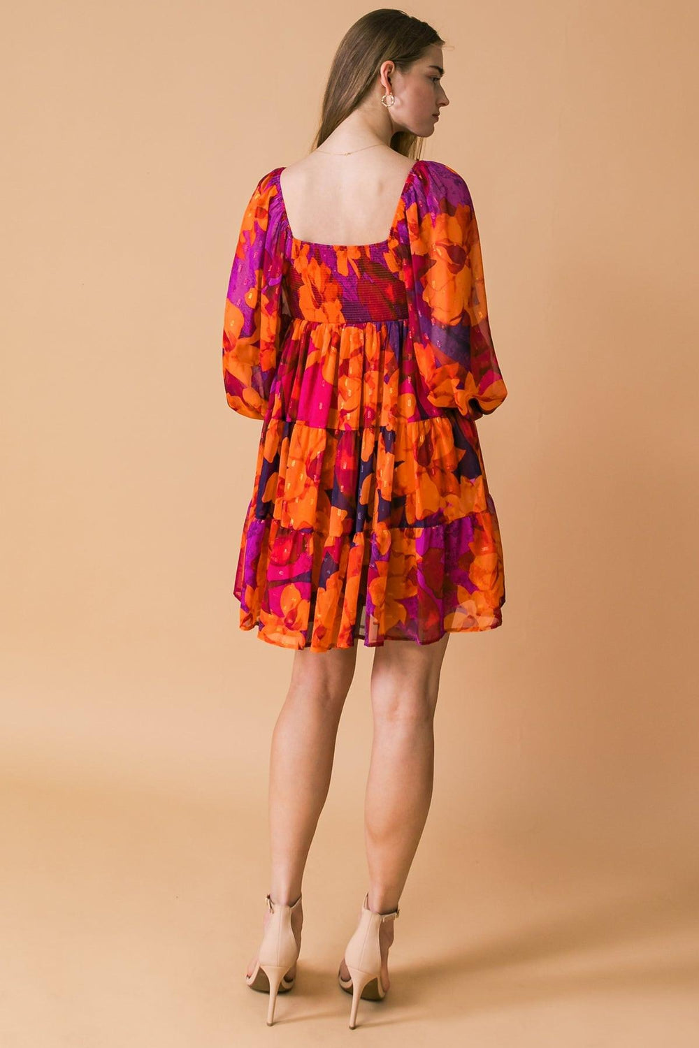 Good Flows to Me Woven Mini Dress from KADOU Boutique