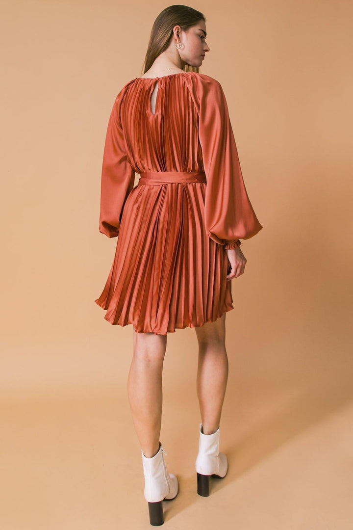 Game Changer Woven Mini Dress from KADOU Boutique