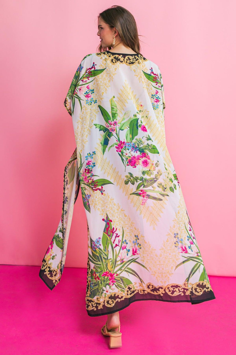Morro Bay Woven Maxi Cover Up from KADOU Boutique