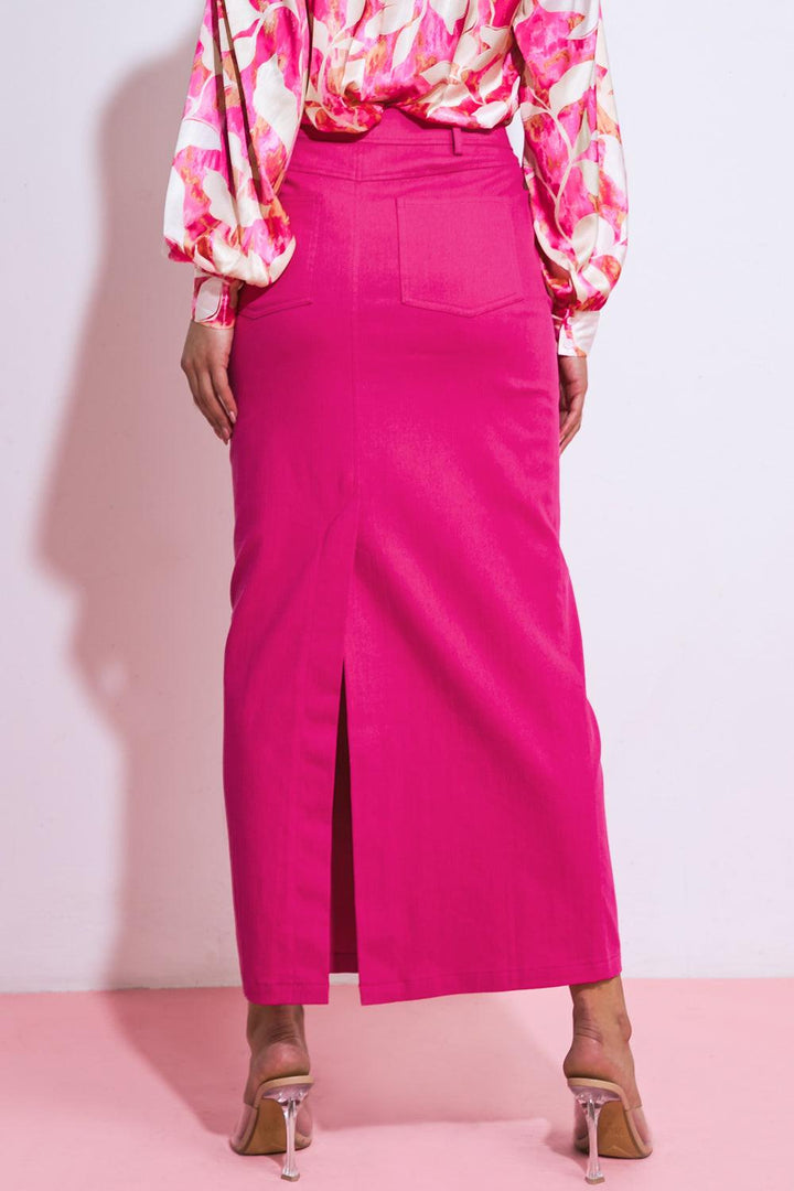 My Love Mine All Mine Woven Midi Skirt from KADOU Boutique
