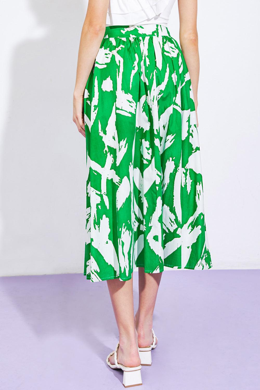 Happy to Be Here Woven Skirt from KADOU Boutique