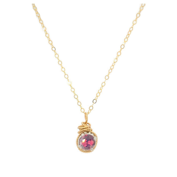 Birthstone Color Necklace