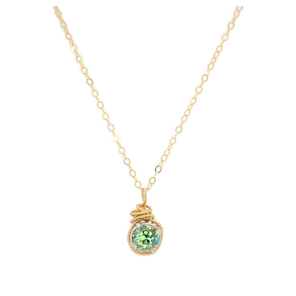 Birthstone Color Necklace from KADOU Boutique
