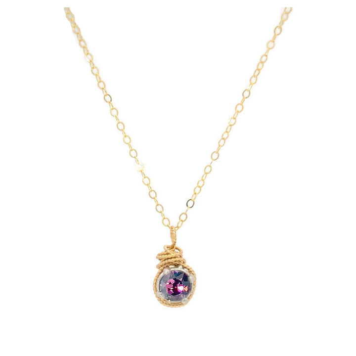 Birthstone Color Necklace
