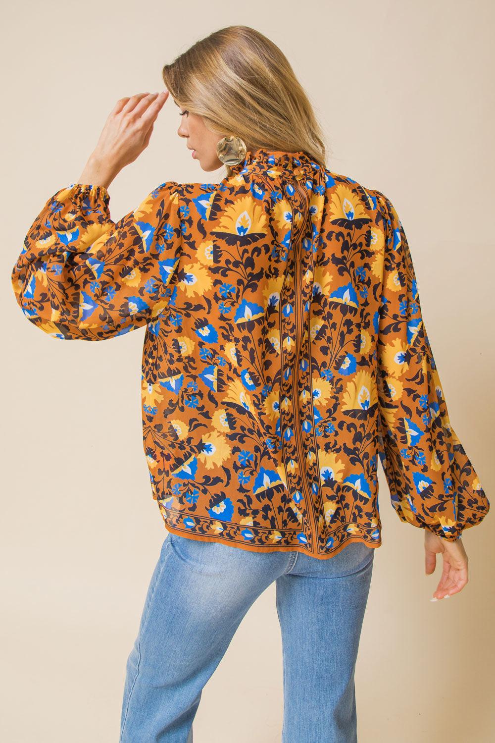 Overthinking It Woven Top from KADOU Boutique