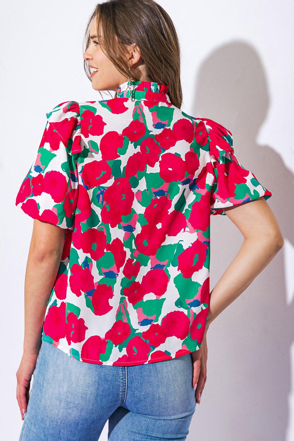 I Can Wait Forever Woven Top from KADOU Boutique