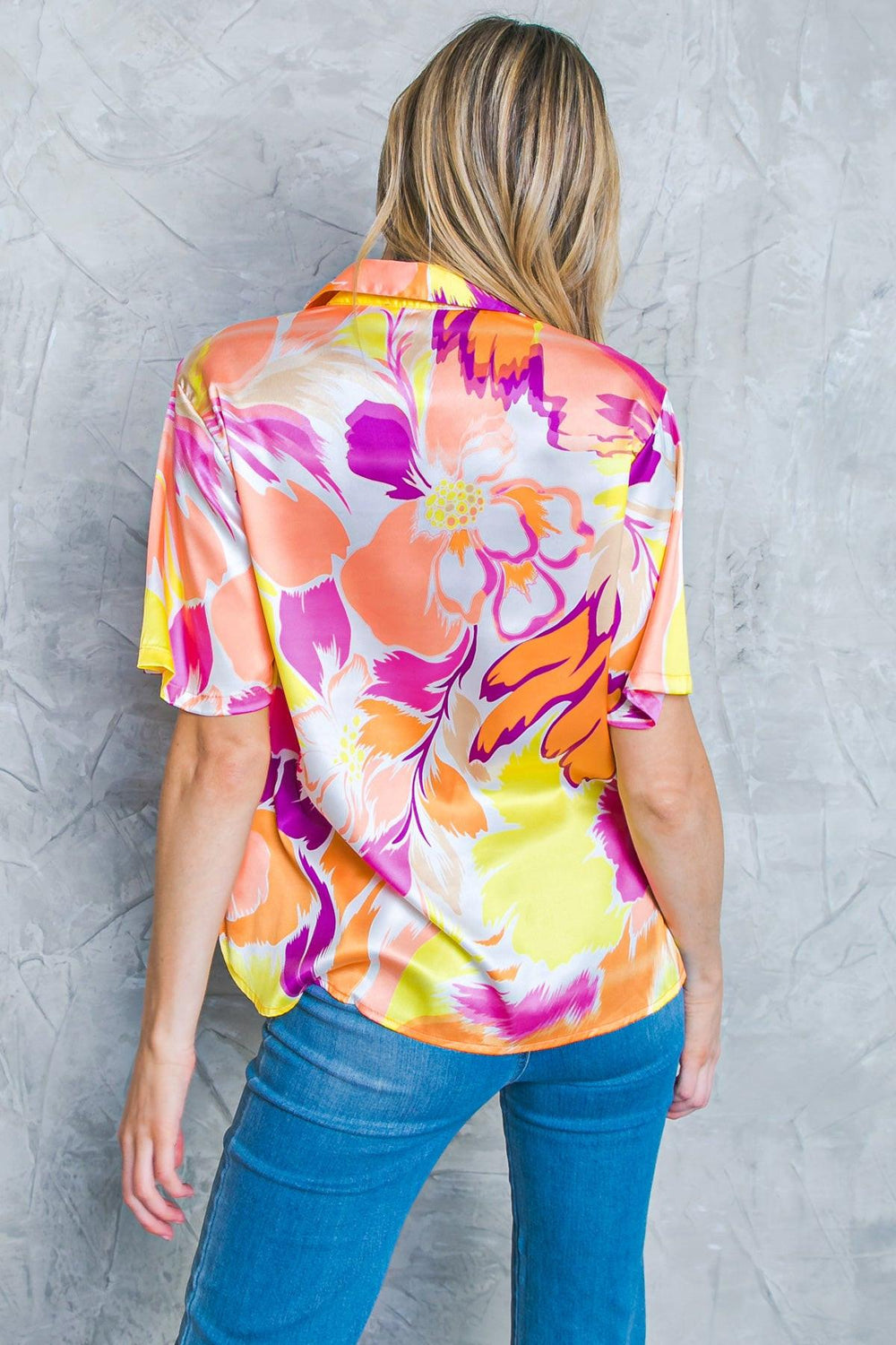 Hello Aroha Woven Top from KADOU Boutique