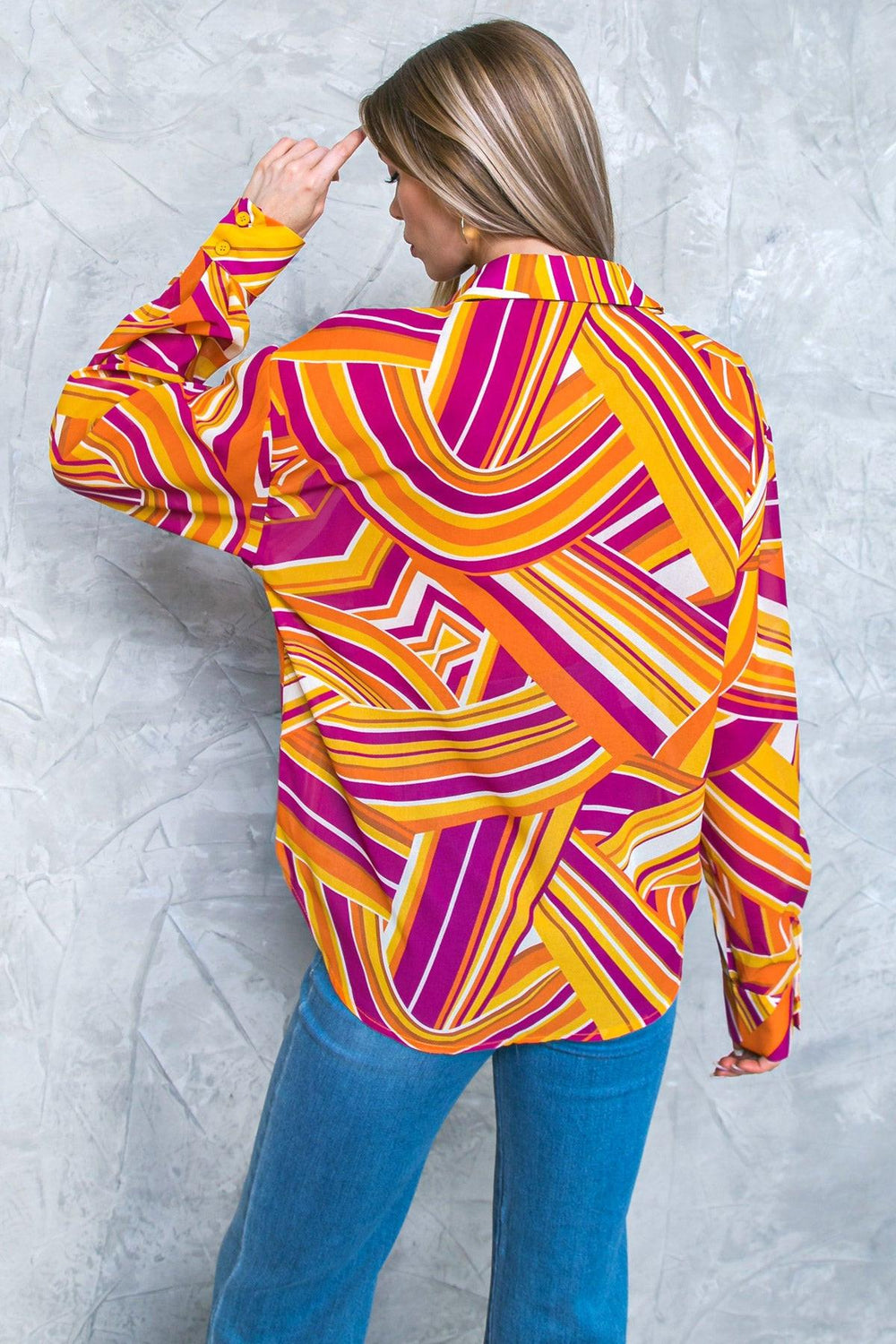 Lively Cham Woven Top from KADOU Boutique