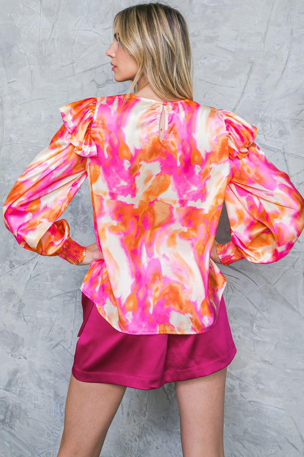 Feeling Spice Woven Top from KADOU Boutique