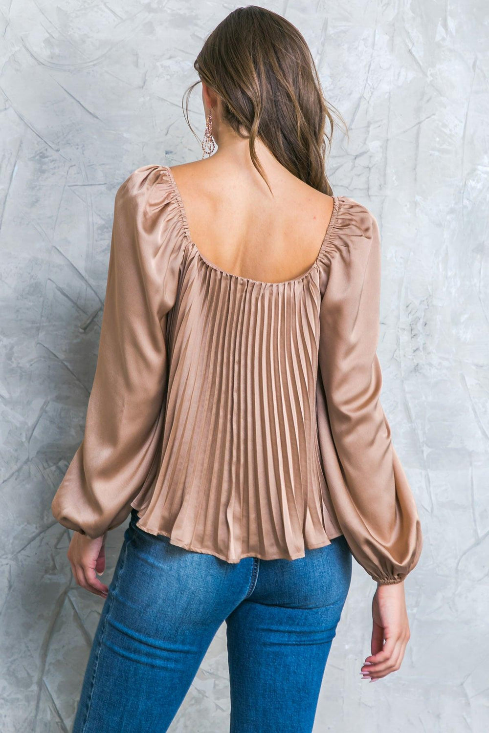 No More Drama Woven Top from KADOU Boutique