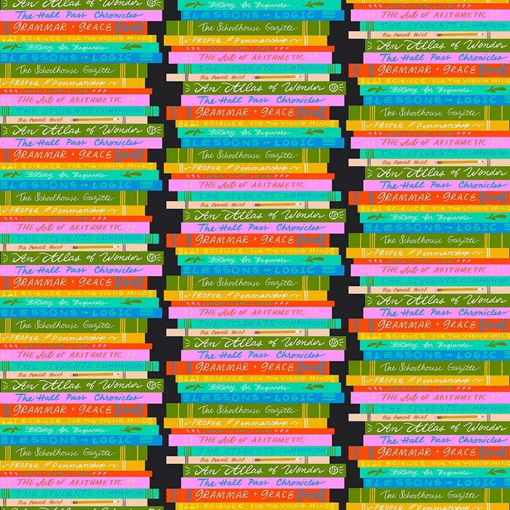 Book Stacks Vintage Dress