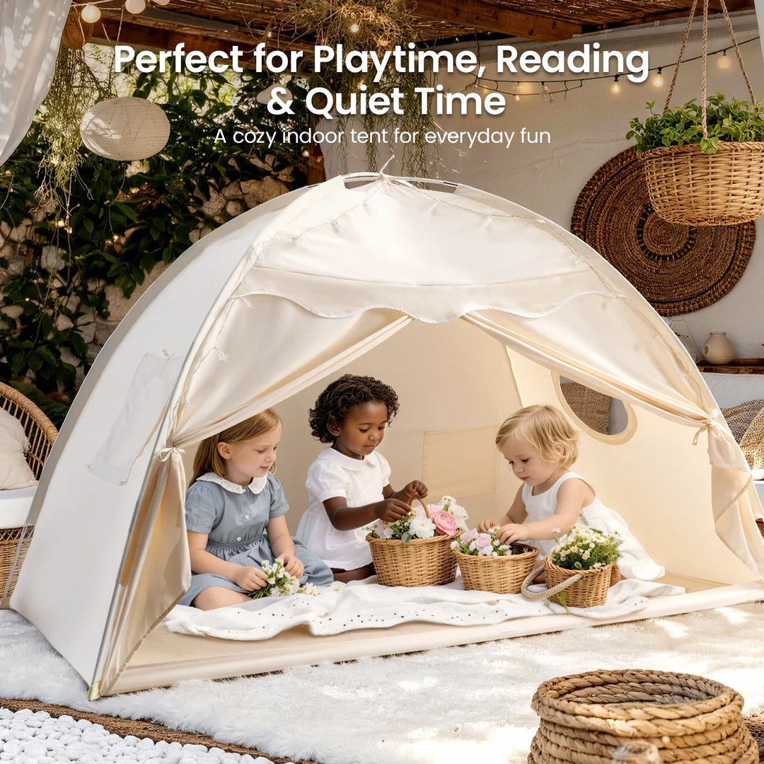 Tiny Land® Versatile Kids Bed Tent &amp; Play Tent