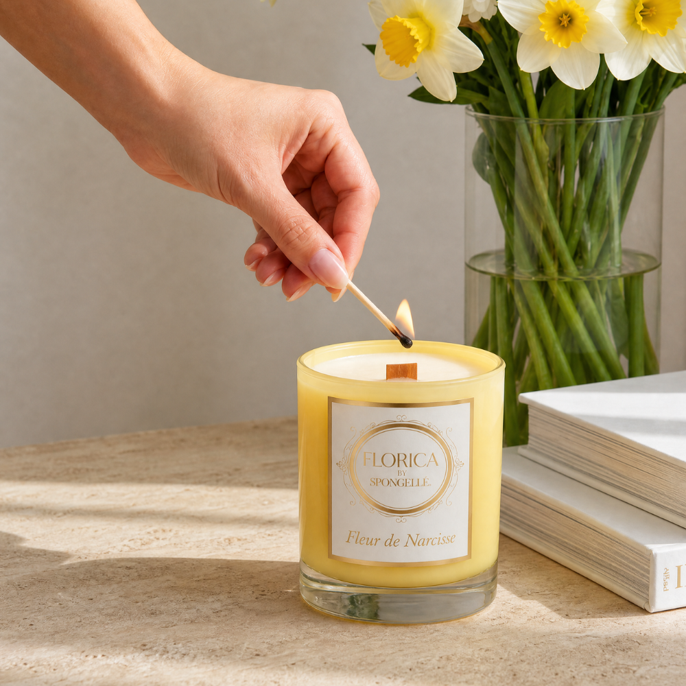 Fleur De Narcisse Candle | Florica from KADOU Boutique