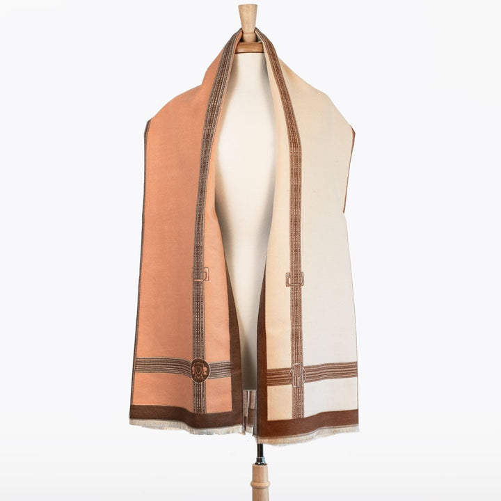 Cavelleti -  Equestrian Icon Motif Multi Color Luxe Shawl