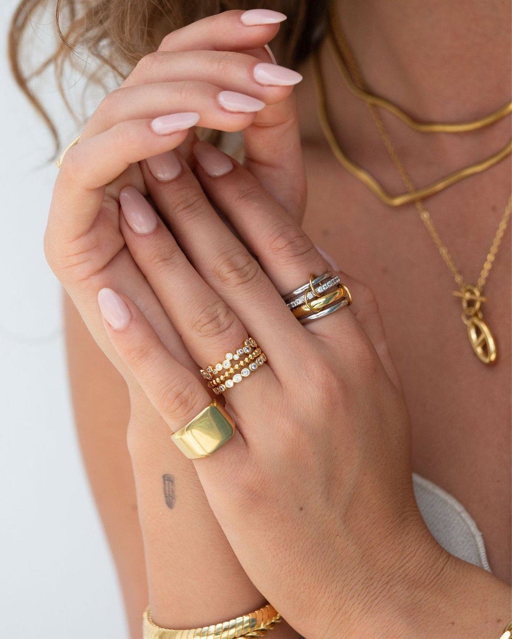 Claire Eternity Ring from KADOU Boutique