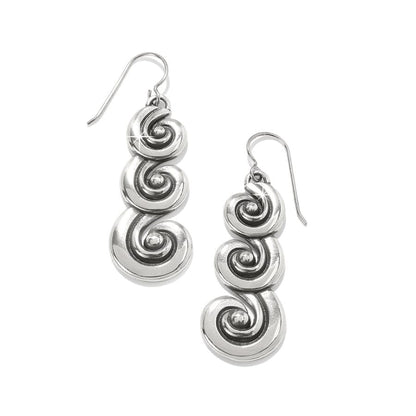 Contempo Moda Swirl French Wire Earrings from Brighton JA0018