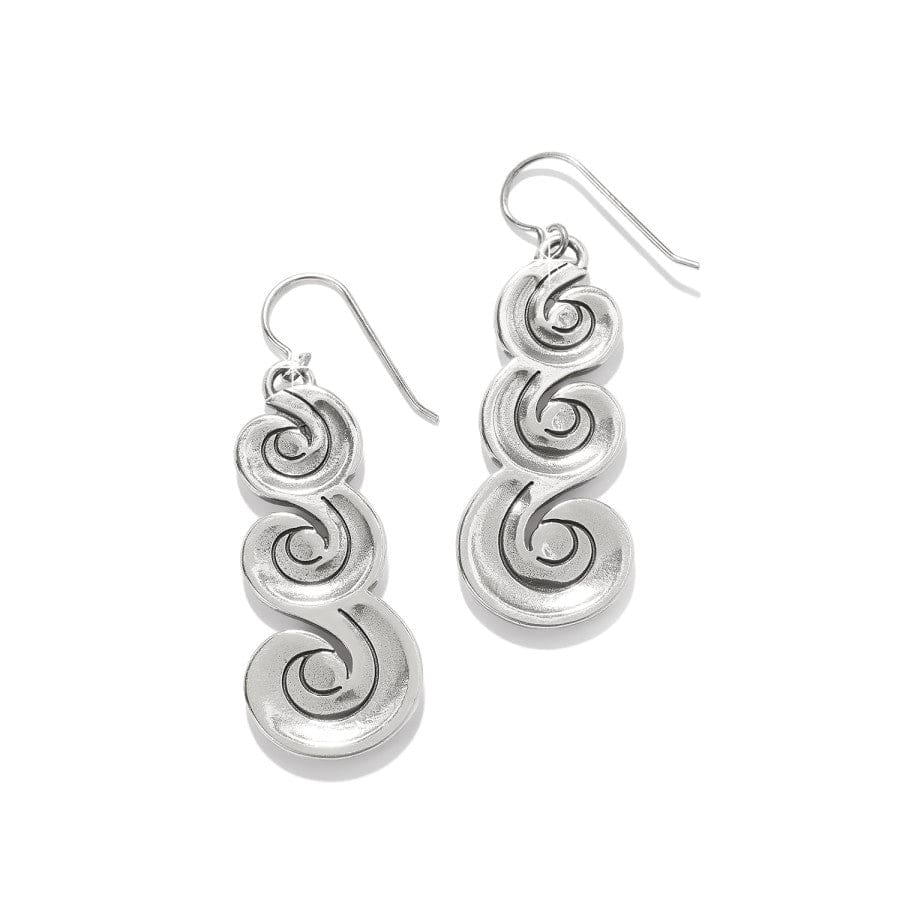 Brighton Contempo Moda Swirl French Wire Earrings